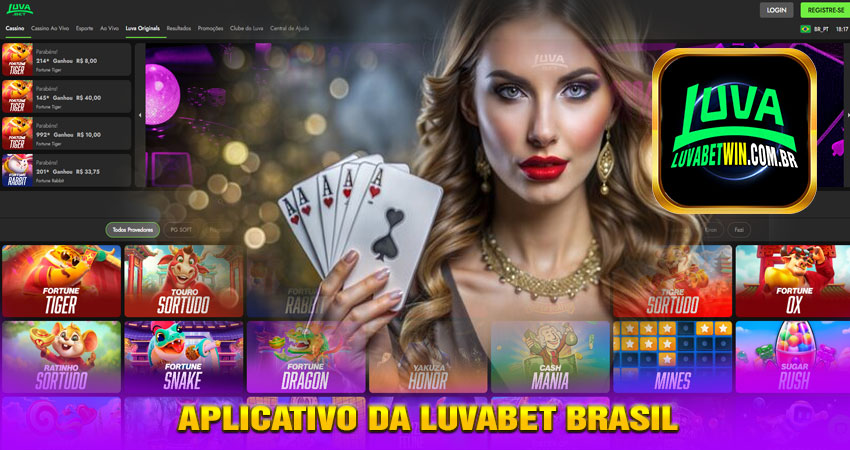 Aplicativo da Luvabet Brasil